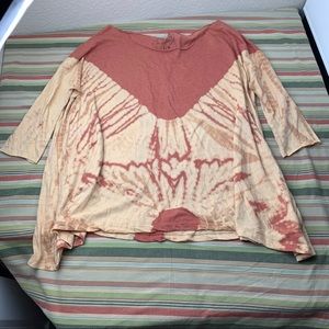 We The Free Coastal Tie Dye top, Sz L